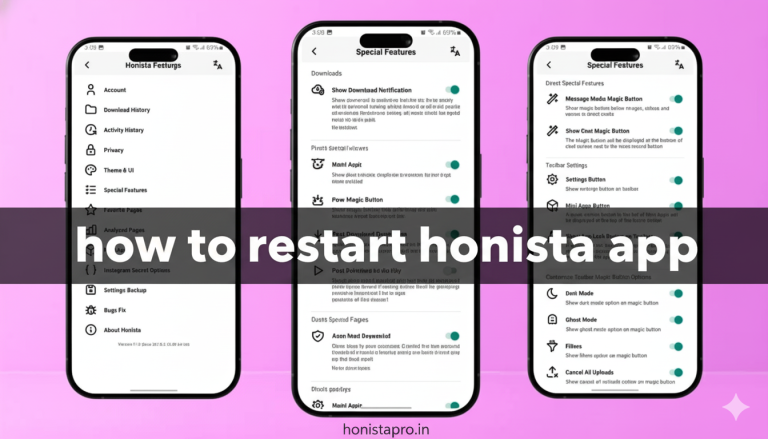 How to Restart Honista: Stop Crashes & Fix Issues Fast